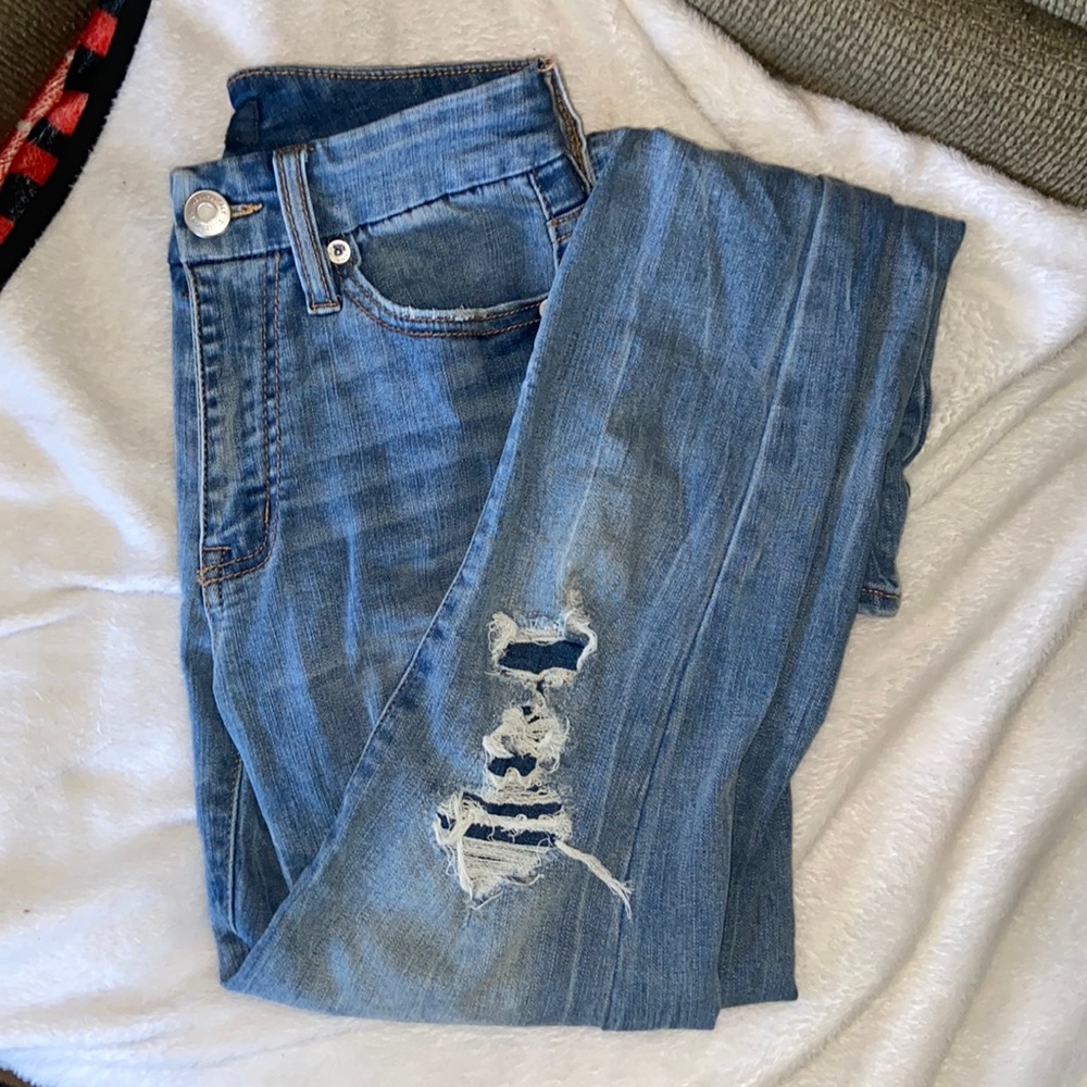 High rise curvy jeggings